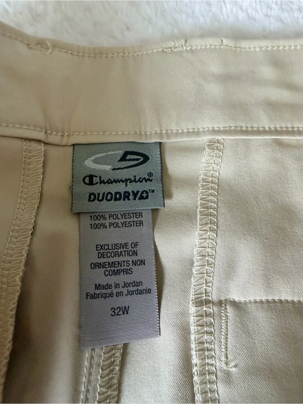 Champion flat front
